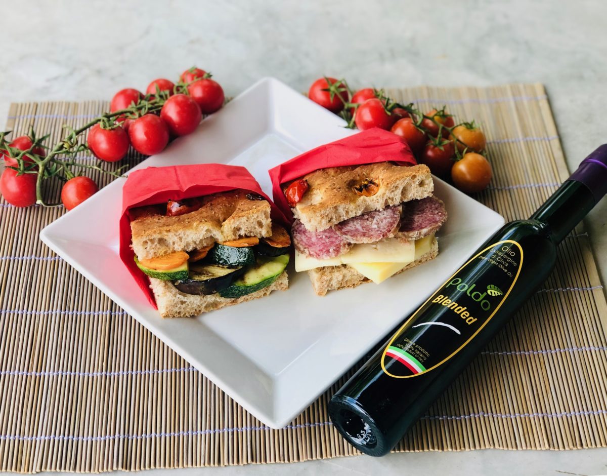 focaccia con
