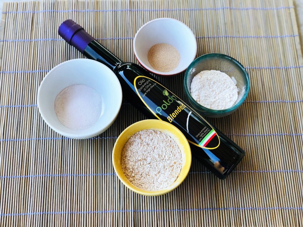 focaccia con farina integrale